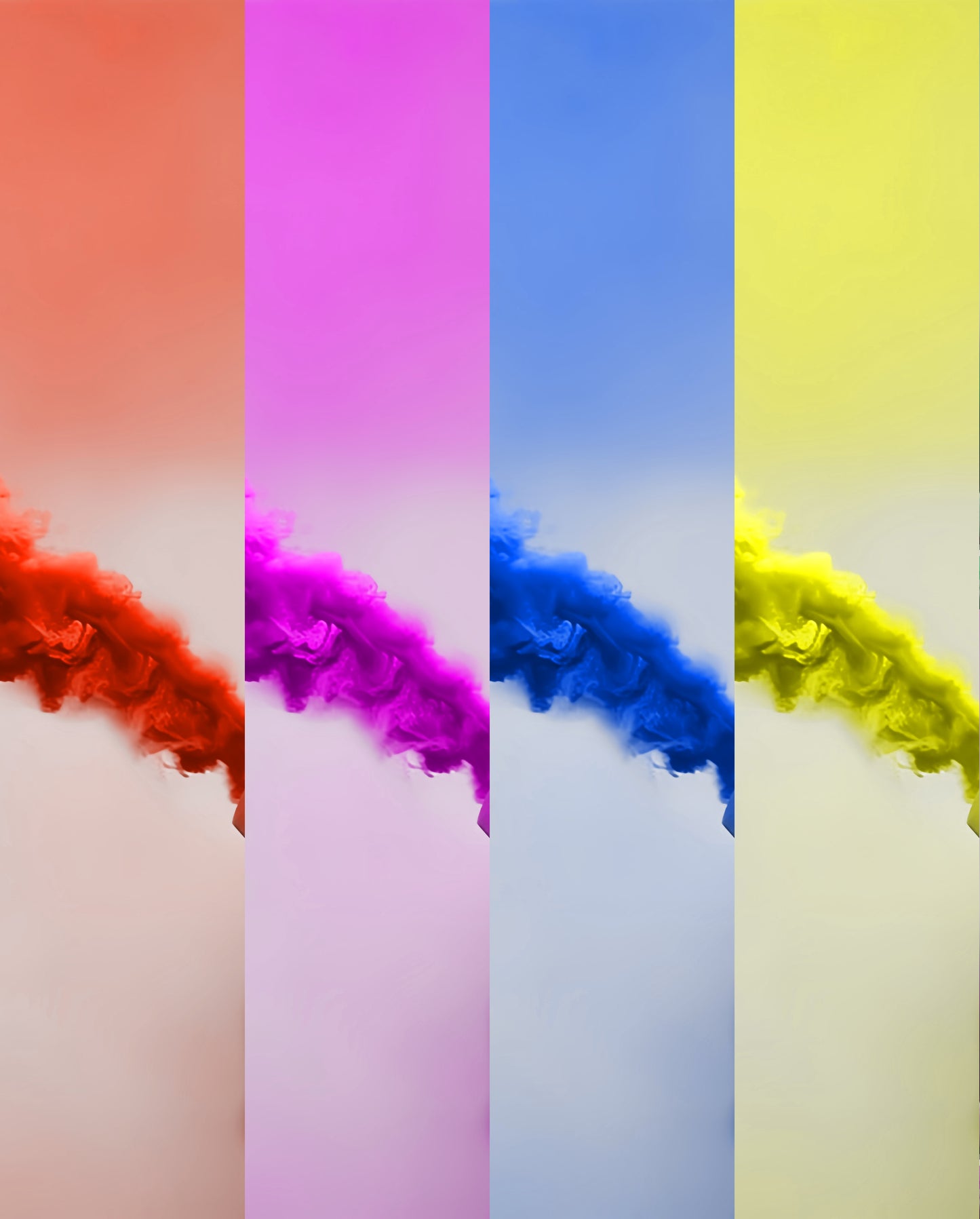 Pack of 10 Premium colour smoke cans 55 seconds