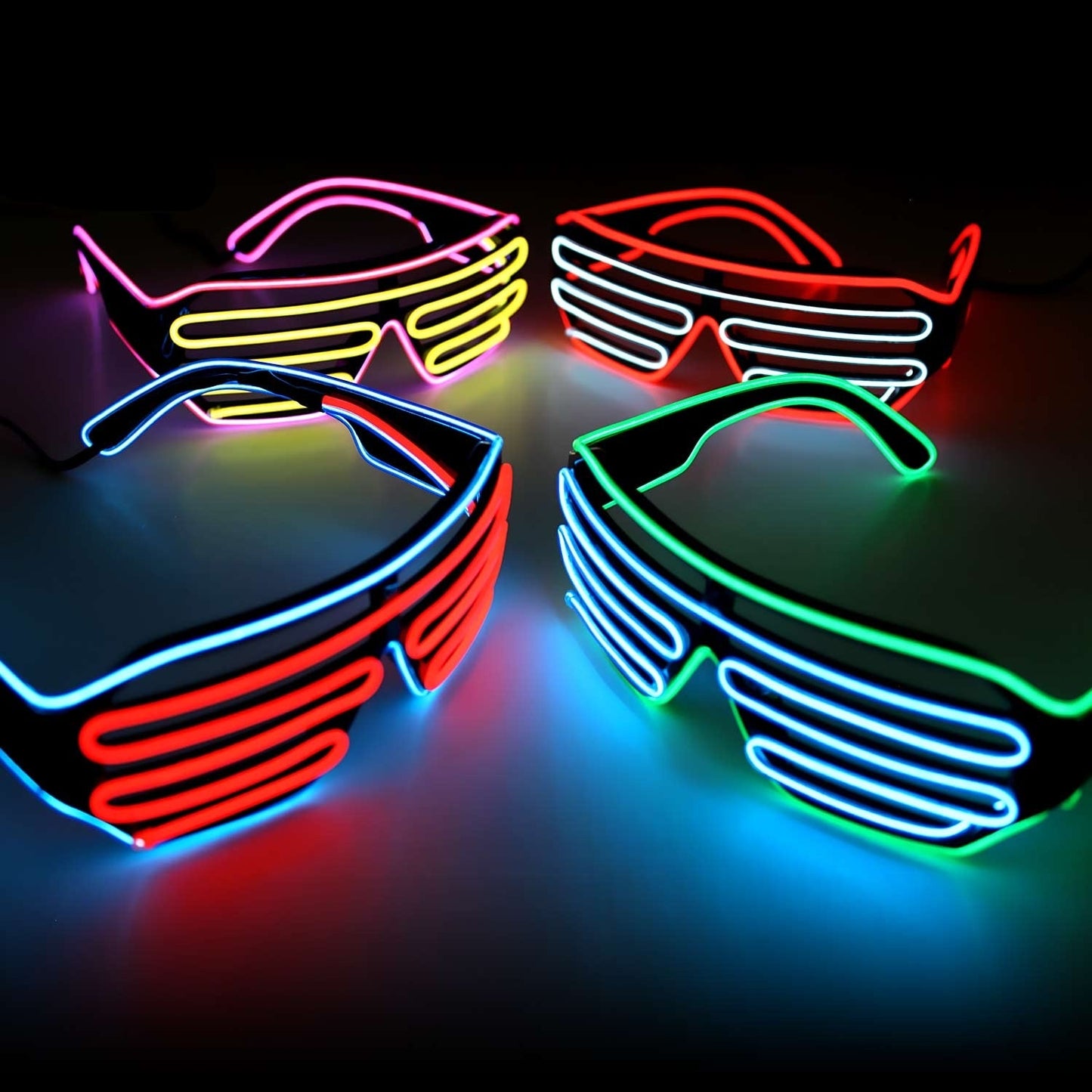 Pack of 2 LED Shutter goggles (wired)