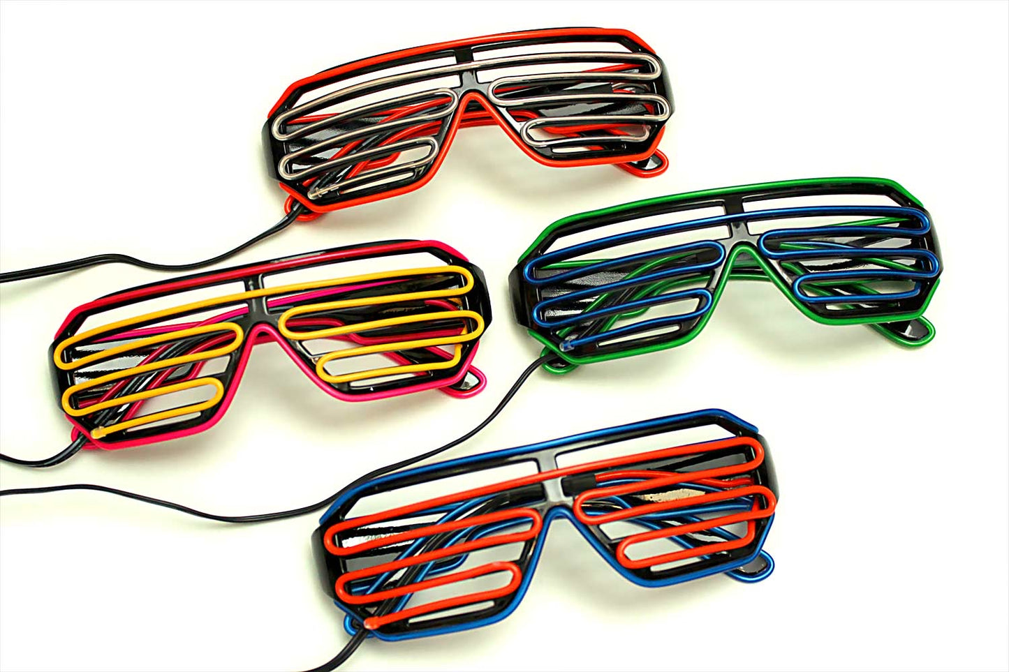 Pack of 2 LED Shutter goggles (wired)