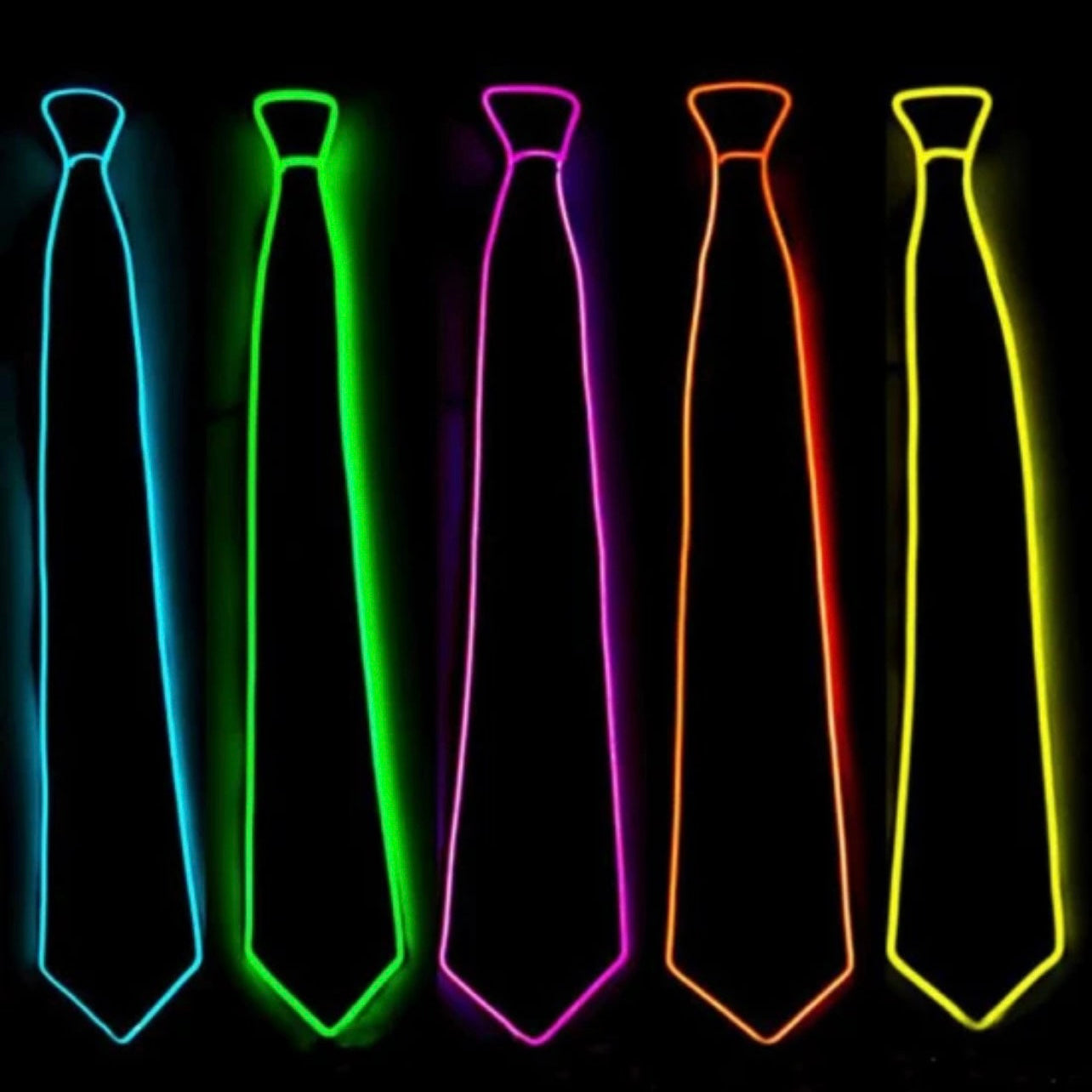 Led tie - pack of 2 ties