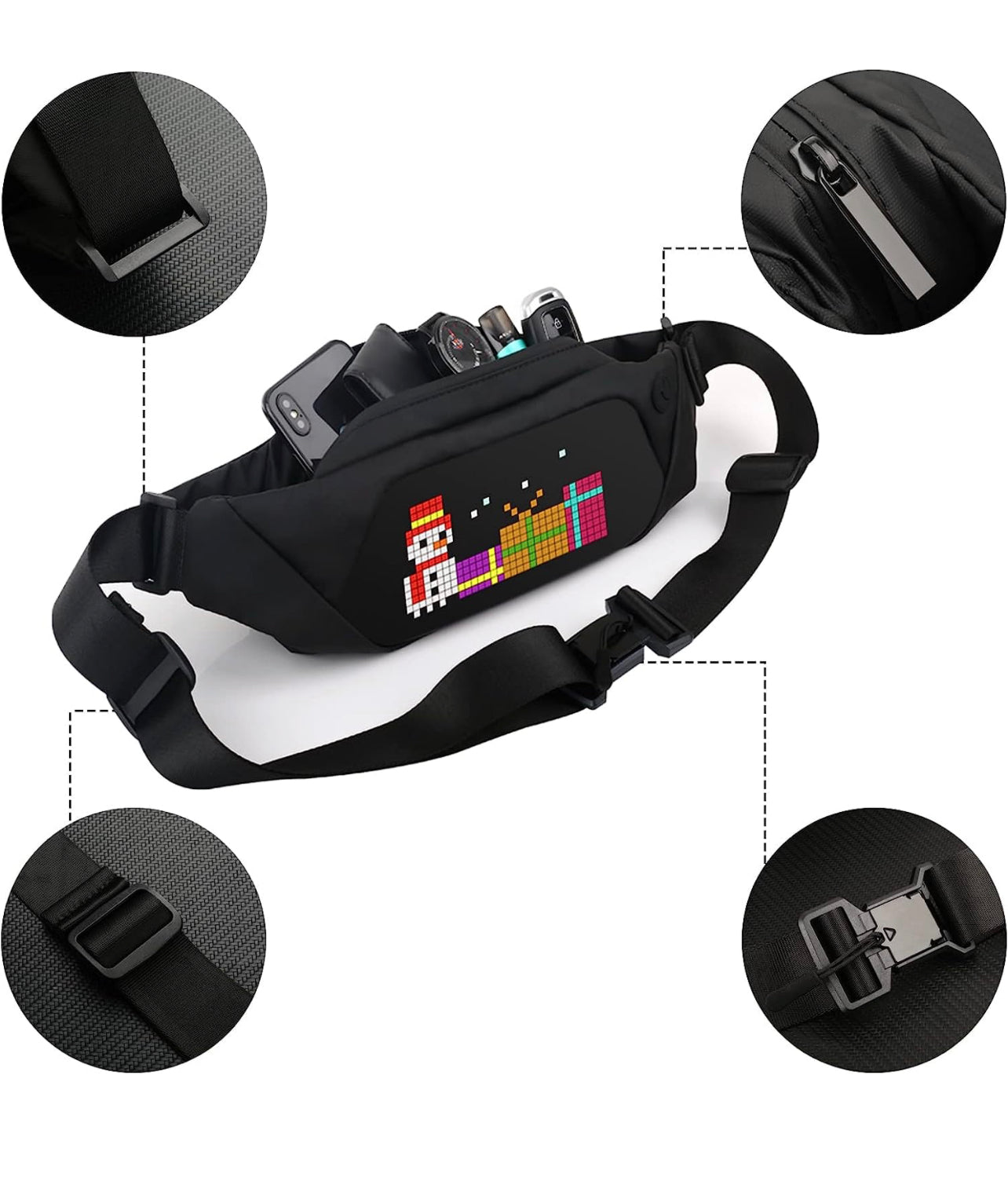 App controlled Astronomia LED fanny pack