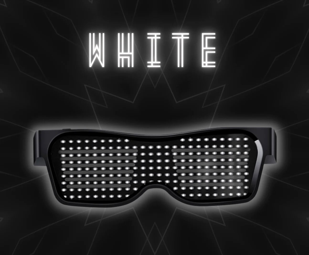 App controlled Magic LED app controlled eyeglasses by Astronomia Shoppe