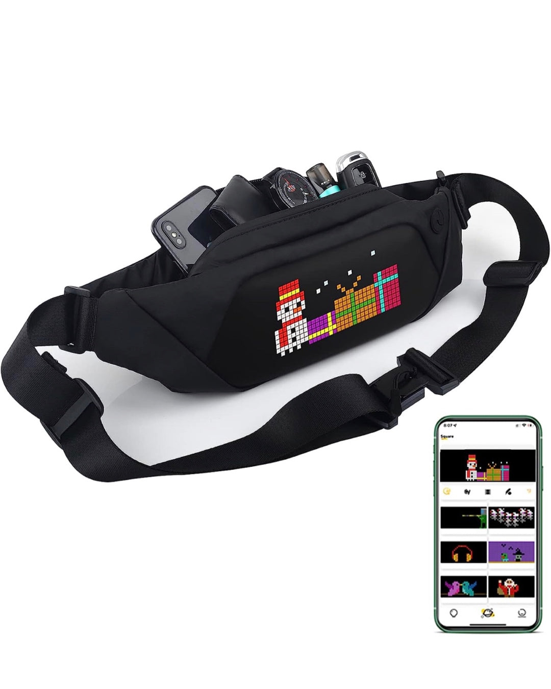App controlled Astronomia LED fanny pack