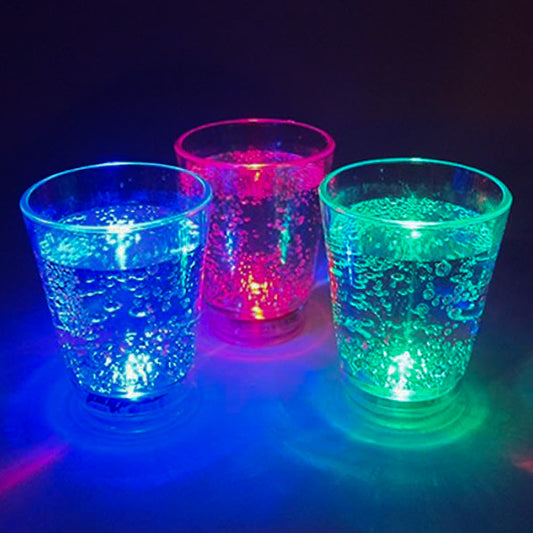 Set of 12 LED shot glasses